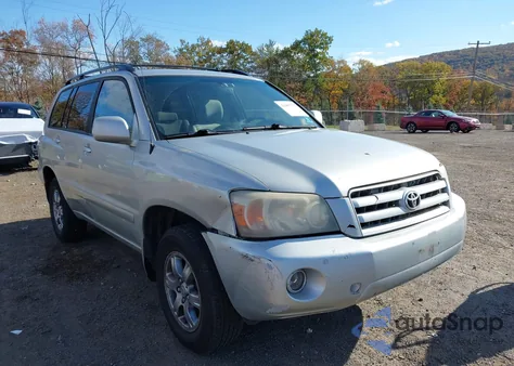 2004 Toyota Highlander V6 z USA, uszkodzony, nr VIN JTEDP21AX40009256